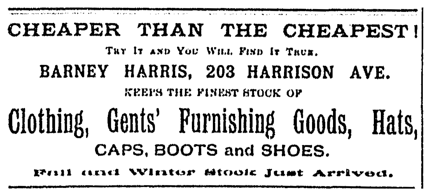 Leadville Evening Chronicle, October 3, 1887
