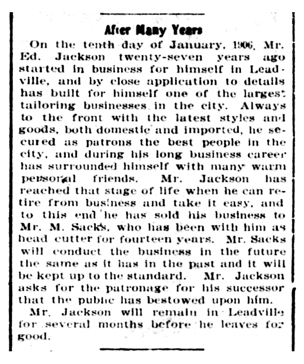 The Herald Democrat, January 7,1906
