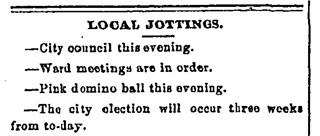 Leadville Daily Herald. Wednesday, March 15, 1881.