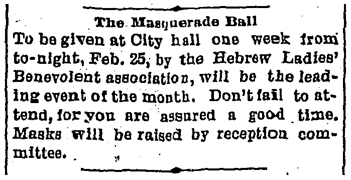 The Herald Democrat. Thursday, February 18, 1892.