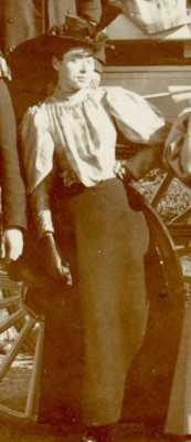 Martha Kaliski at Twin Lakes, Colorado on July 28, 1895.