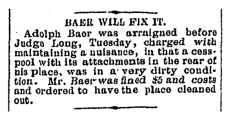 Leadville Evening Chronicle. June 5, 1888.