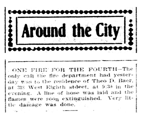 The Herald Democrat. July 5, 1909.
