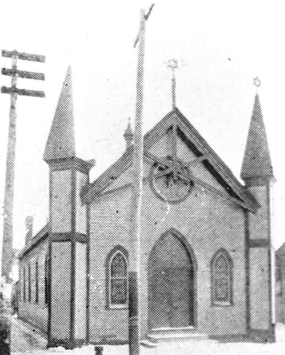 Temple Israel exterior in 1894.