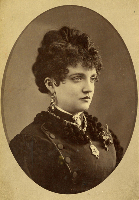 Elizabeth (McCourt) “Baby” (Doe) Tabor, circa 1883.