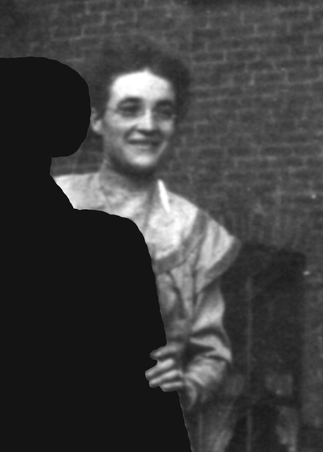 Photograph of Bertha Schayer, daughter of Adolph and Carrie Schayer. Date unknown.