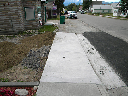 Sidewalk Extension