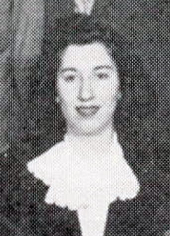 Vivian Stager as a junior at Cleveland College in 1947.