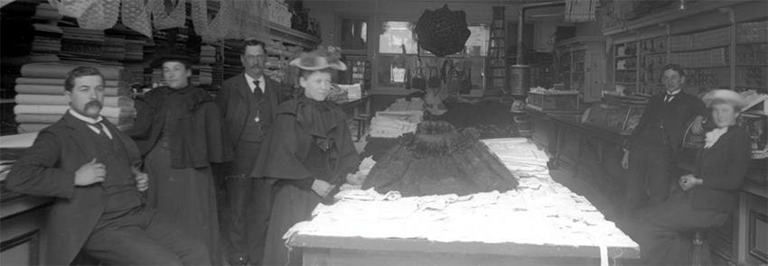 Photo of the interior of Samuel’s shop in Georgetown.